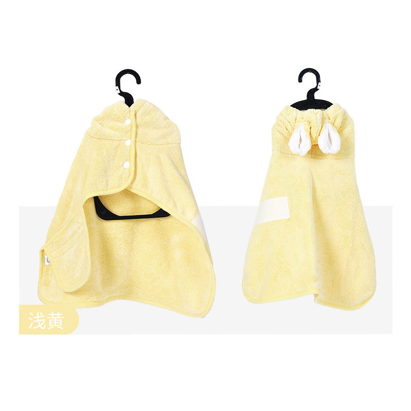 Pretty Shaped Bathrobe, Vulgar Drying Absorbent Towel, Universal, Breathable, Comfortable, For Cleaning Cats And Dogs, New Product