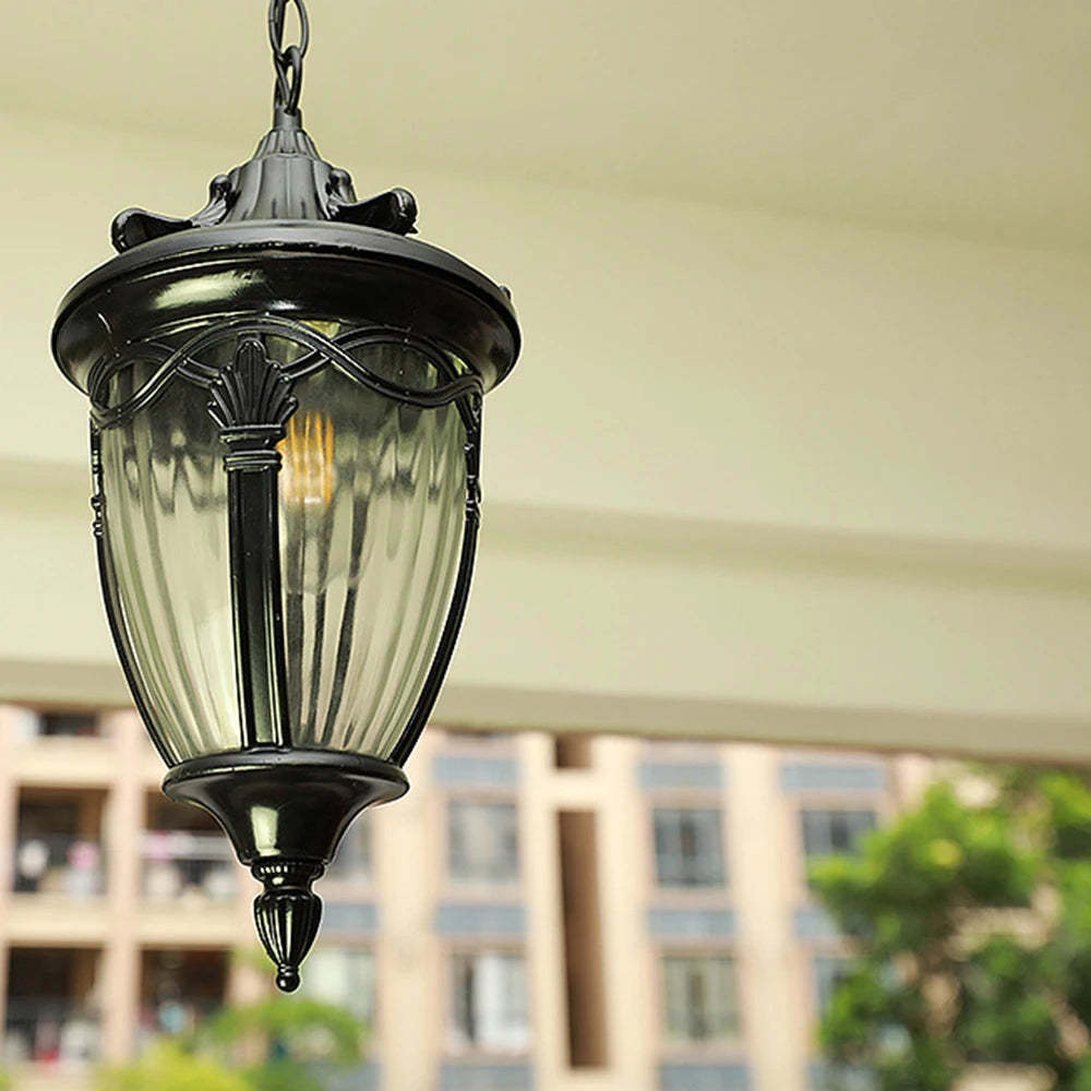 Outdoor Waterproof LED Chandelier Corridor Aisle Garden Lamp