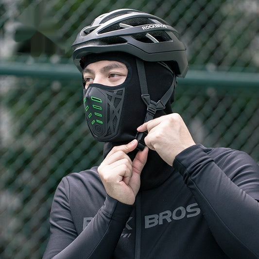 Motorcycle Headgear Cycling Mask Warm Full Face Windproof Autumn And Winter Outdoor Fleece Scarf