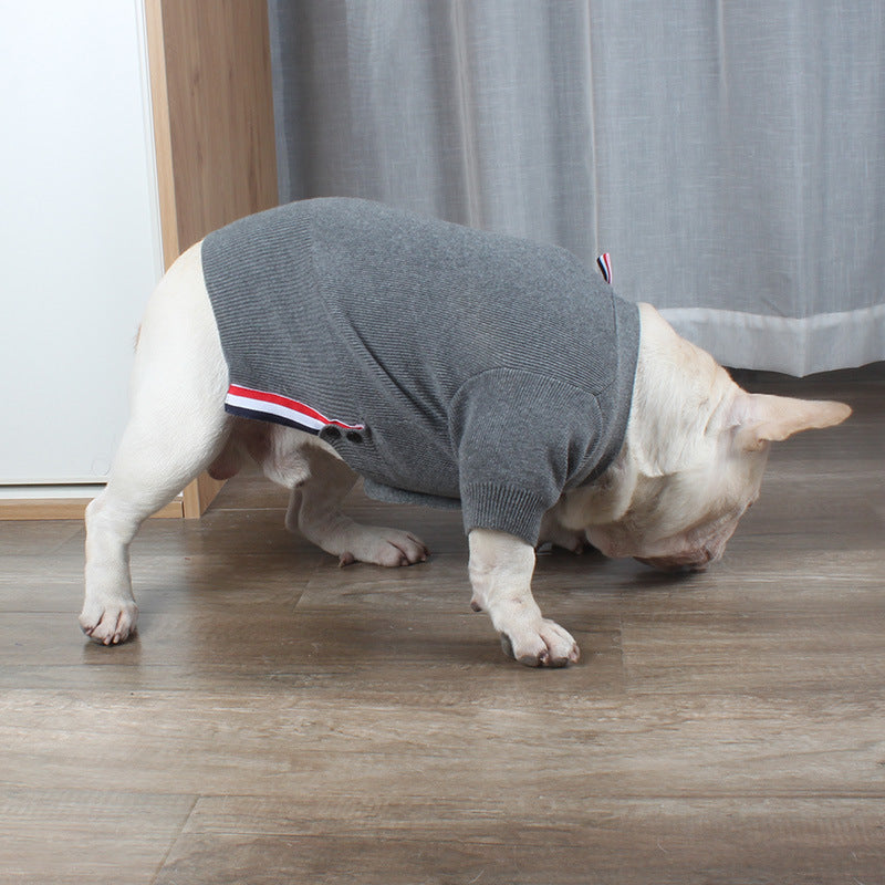 Christmas Pet Dog Clothes Autumn And Winter Sweater TeddyFrench Bulldog British Bucket Corgi Cat Sweater