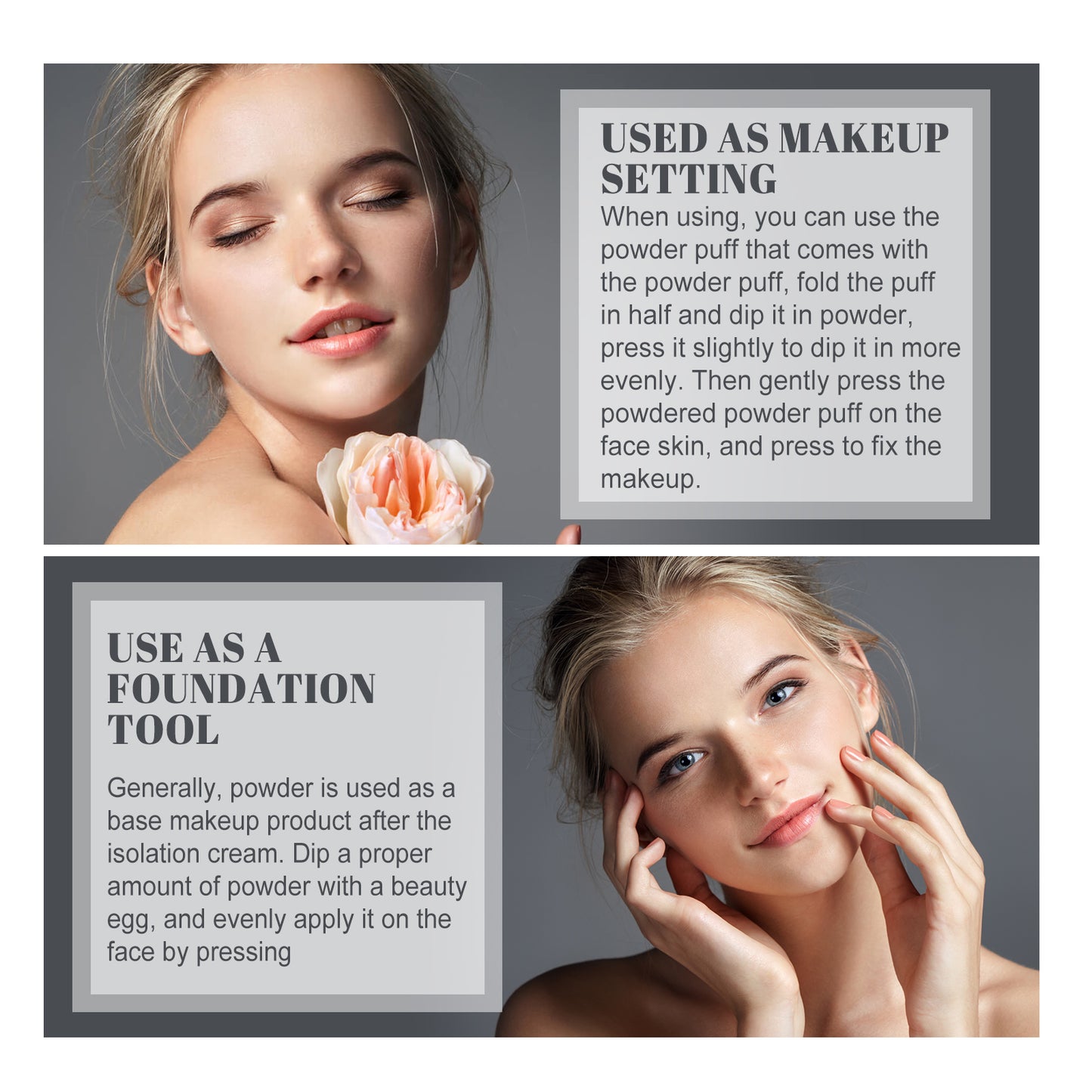 Setting Powder, Immaculate Lasting Makeup Is Not Easy To Remove Makeup Repair Powder Natural Light Breathable Setting Powder