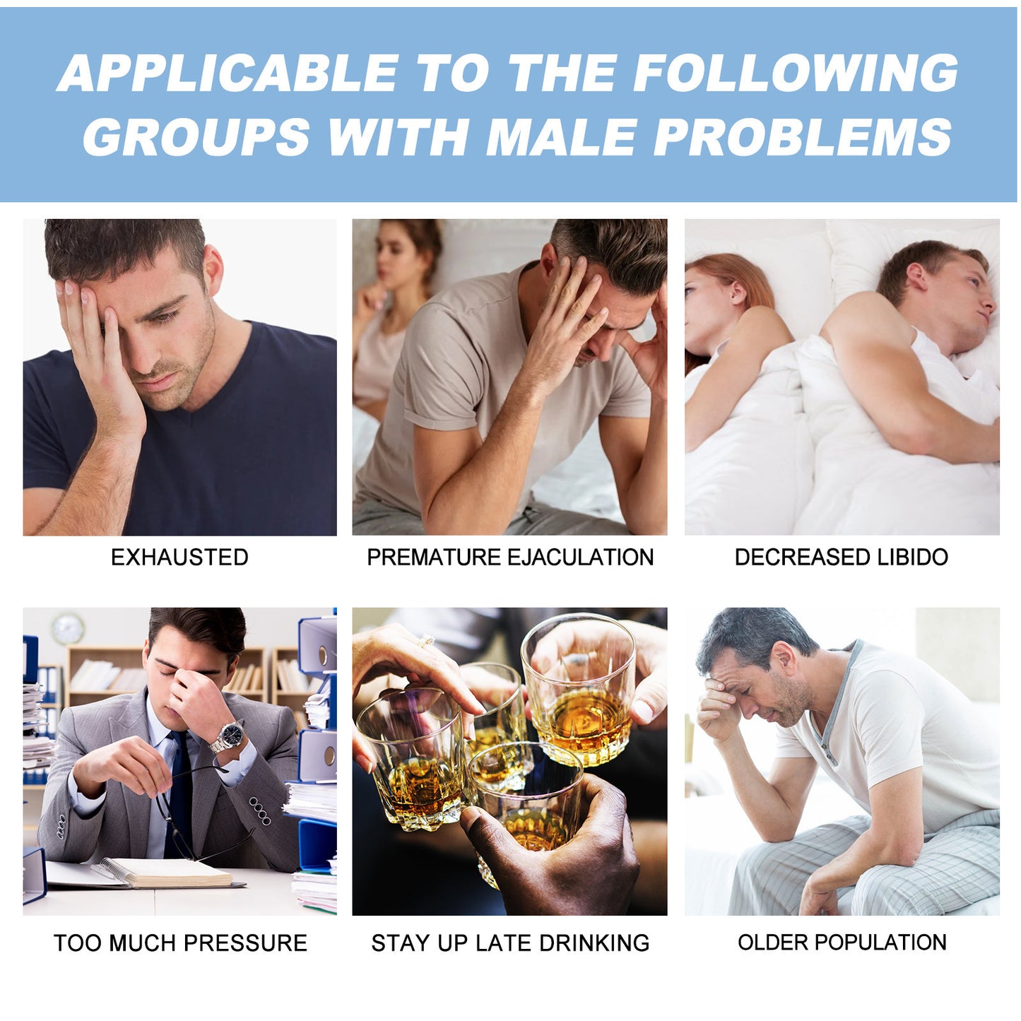 Men's Body Supplement BLUE DIRECTIONDrops