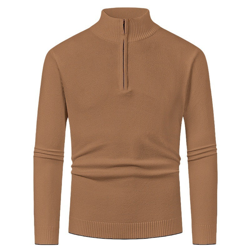 Fashion Trend Half Zipper Sweater