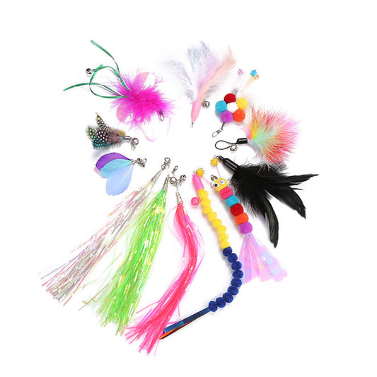 Free Combination Replacement Head Feather Bell Pendant