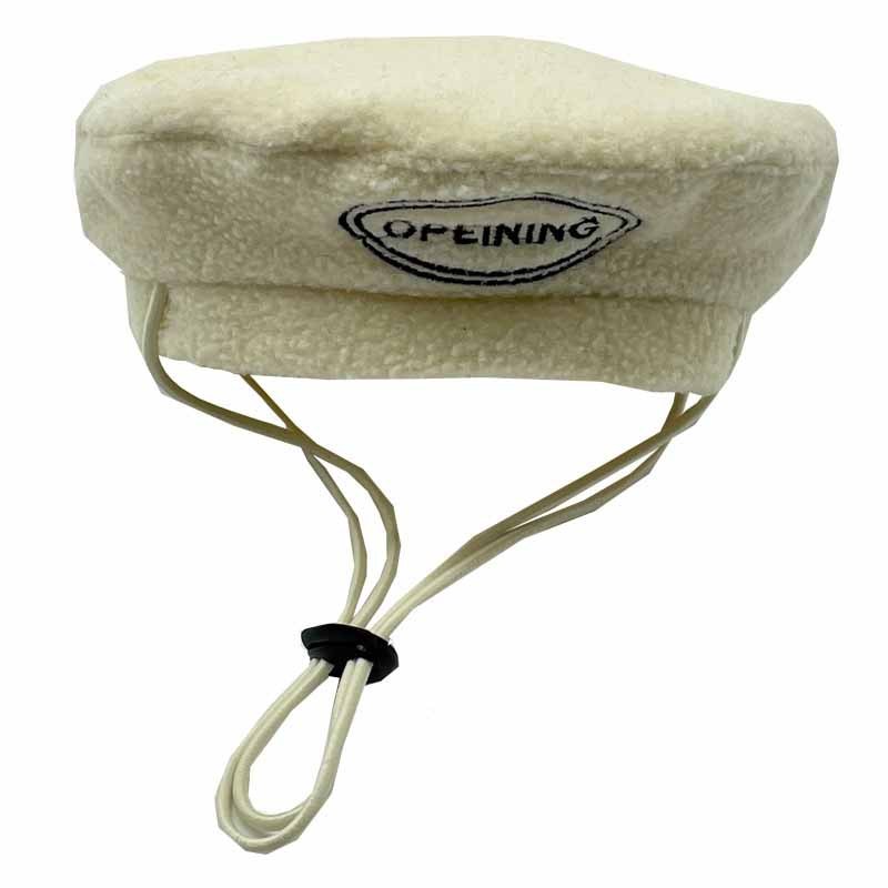 Pure Color Simple Pet Dog With Beret