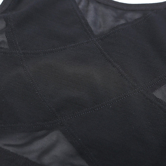 Ladies Large Size Vest-Style Adjustment Bra