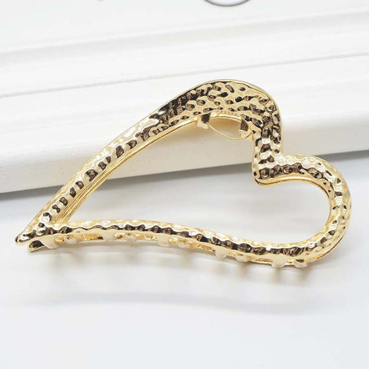 Minimalist wind metal clip hair clip
