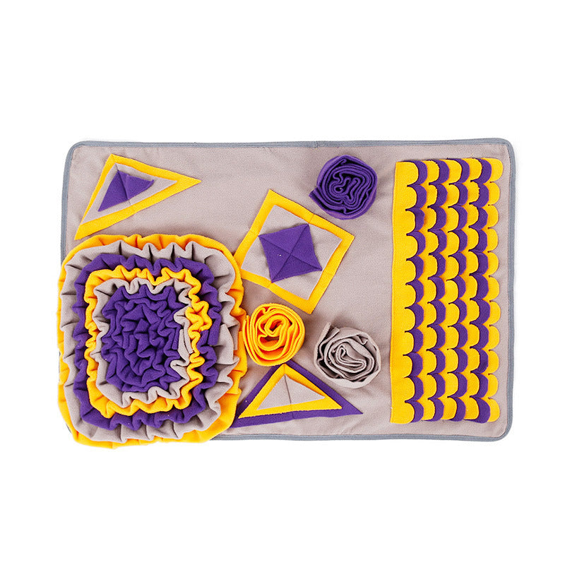 Interactive Puzzle Pet Sniffing Pad Blanket Smelling Traning Toy