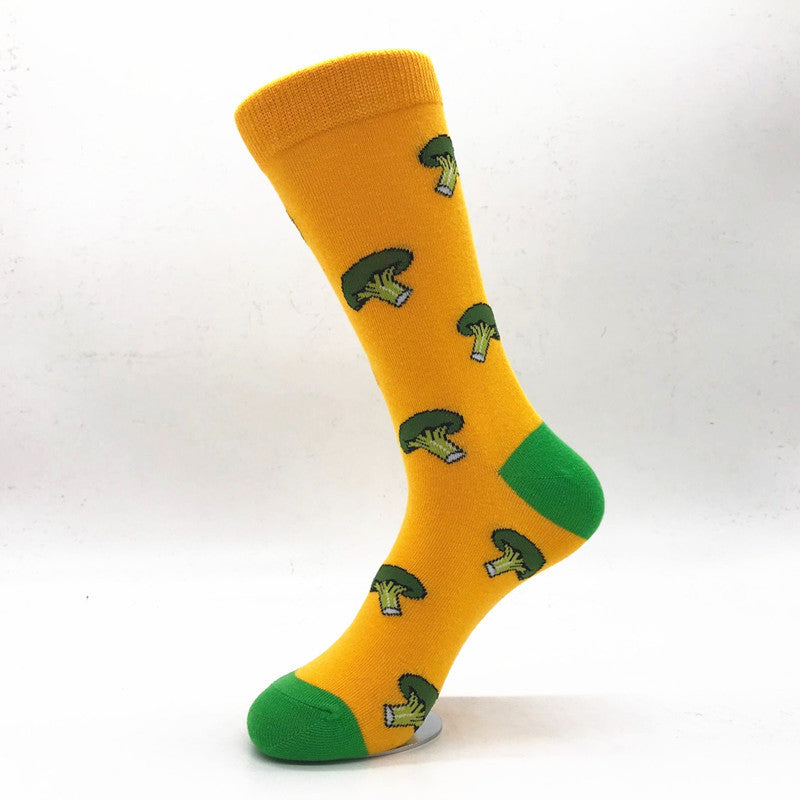 Men's long cotton socks