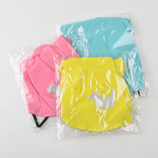 Puppy print raincoat