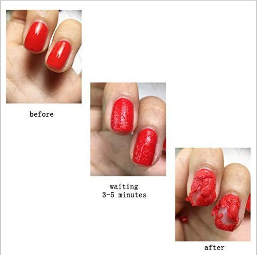 Nail Polish Burst Magic Nail Polish Remover Fast Soak Off Sticky Nail Gel Polish Degreaser Cleaner