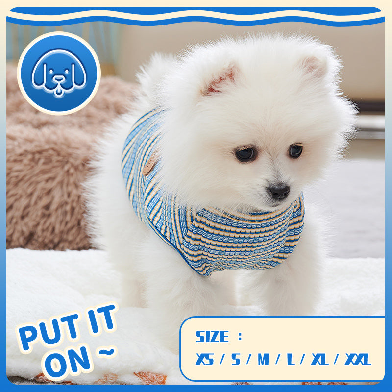 New Arrival Cooling Vest For Dog Designer Dog Clothes Chihuahua Small Dog Summer Pet Items Dog Pet Shirt Dog Fashion Outfit
