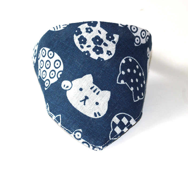 Pet Triangle Dog Scarf Cat Collar Christmas Small Dog Saliva Towel