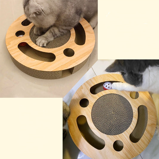 Cat Scratcher Ball-Drawing Bell Large Claw Sharpener