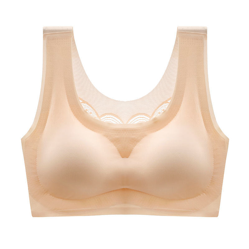 Women'S Plus Size Vest Style No Steel Ring Bra