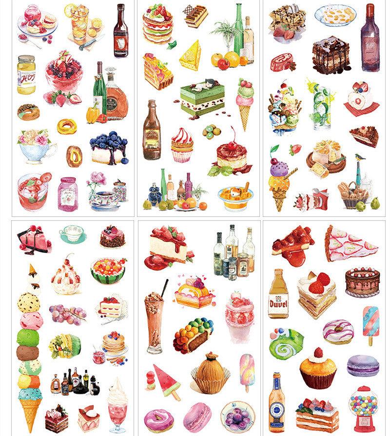 Diary Handbook Decoration Material Cultural And Creative Life Stickers