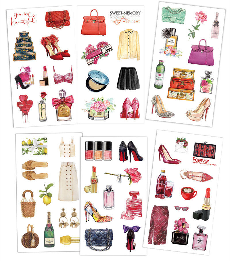 Diary Handbook Decoration Material Cultural And Creative Life Stickers