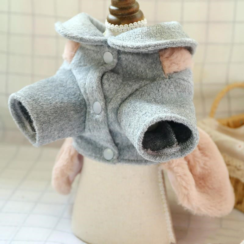 Spring, Autumn And Winter Plush Rabbit Dress