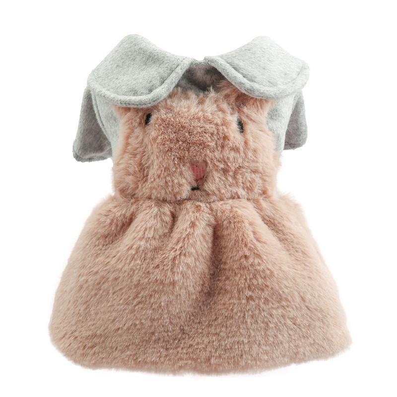 Spring, Autumn And Winter Plush Rabbit Dress