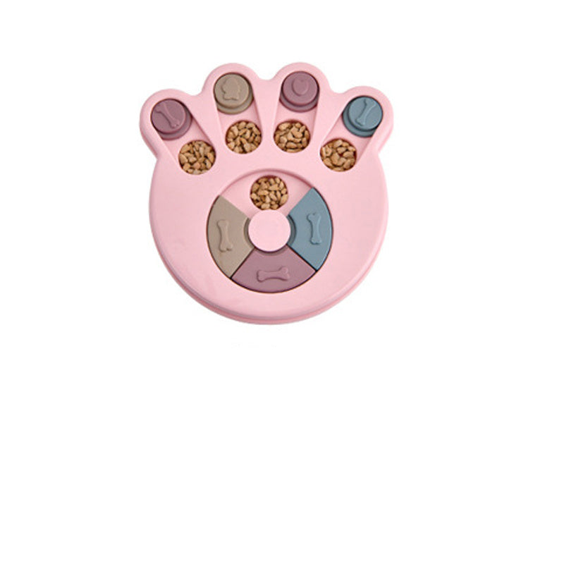 Creative Dog Turntable Eating Anti-Choking Bowl