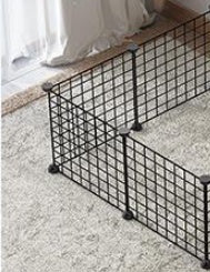 Creative DIY Assembling Pet Wire Fence Indoor Cat Cage