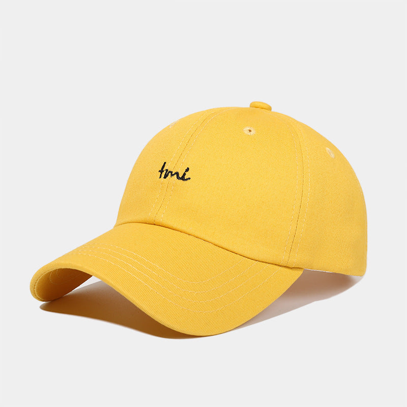 Xia Nan Ladies Letter Embroidered Baseball