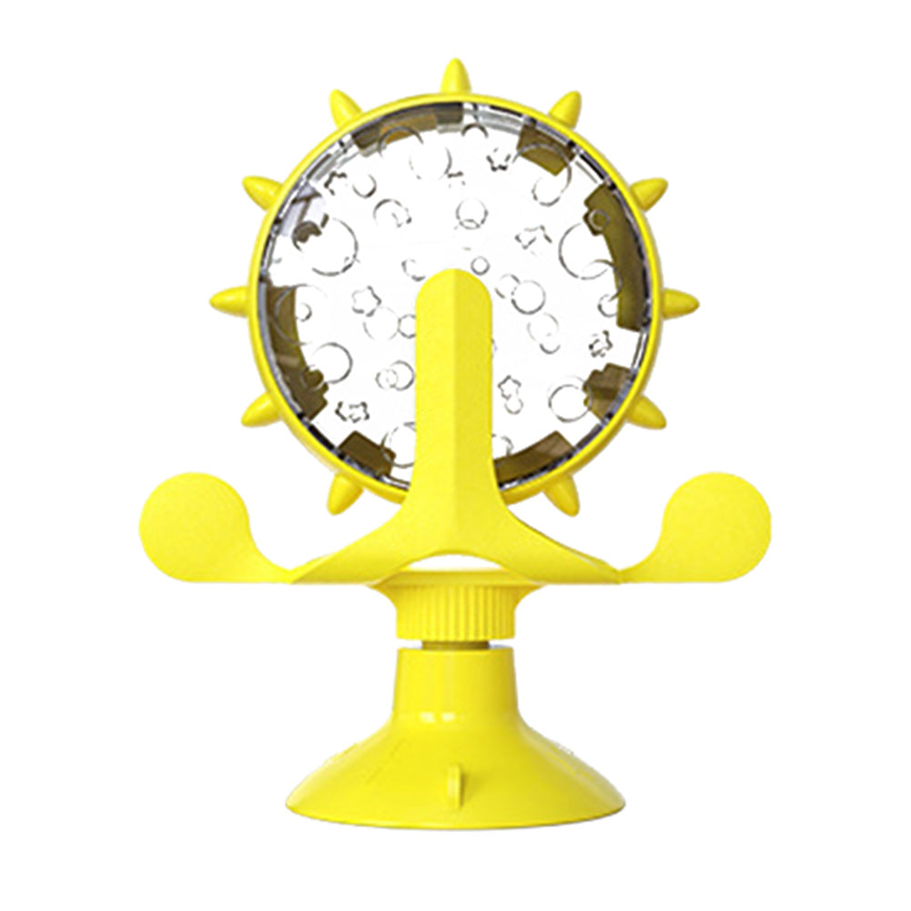 Pet Cat Toy Money-Making Wheel Slow Food Leaking Device