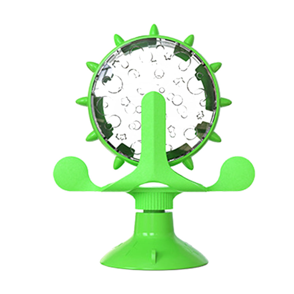 Pet Cat Toy Money-Making Wheel Slow Food Leaking Device