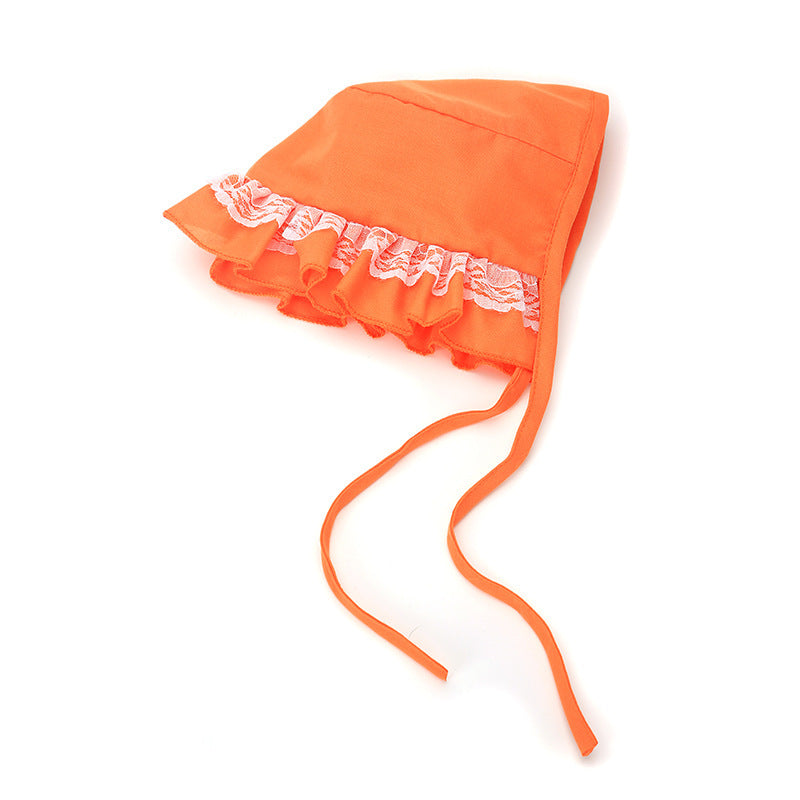 Thin Pet Hat Cute Dog Headgear Lace Lace Dog Sun Hat