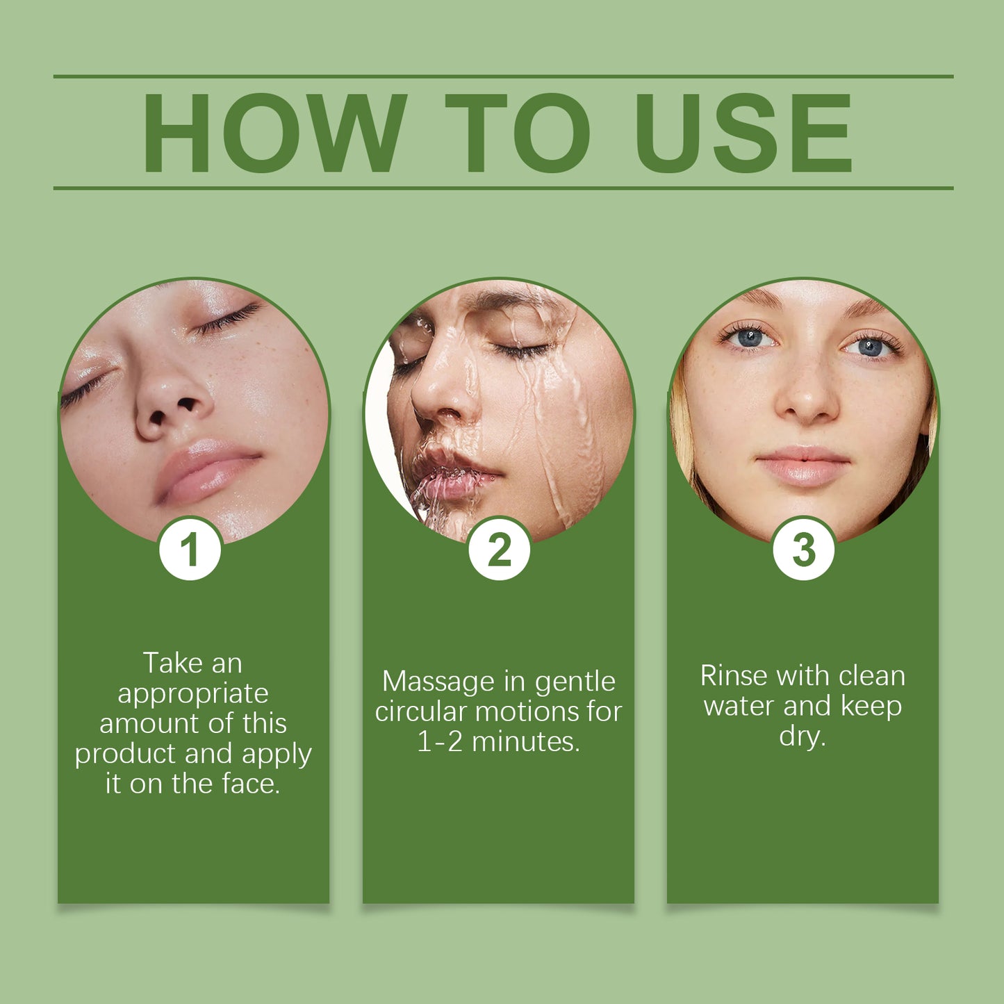 Green Tea Makeup Remover Oil Gently Removes Makeup For Face, Eyes And Lips With Refreshing And Non-Tight Makeup Remover Oil