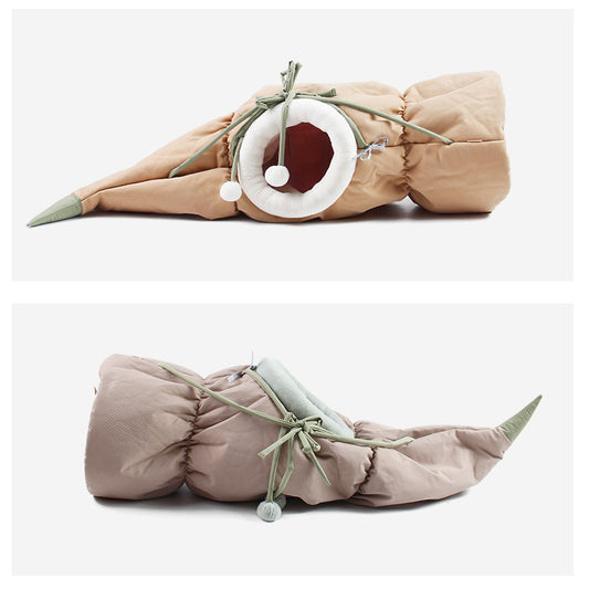 Folding Hammock Semi-enclosed Cat Litter