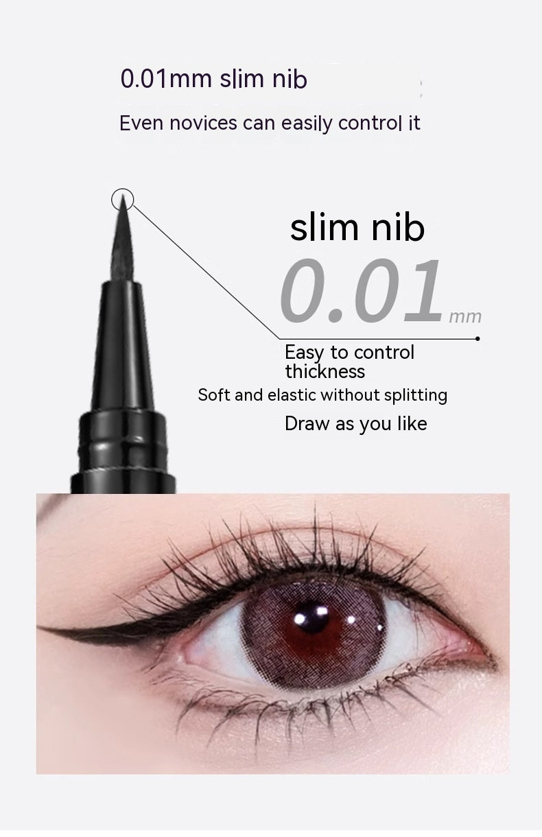 Waterproof Liquid Eyeliner Hard Head Quick-drying Sweat-resistant Not Smudge