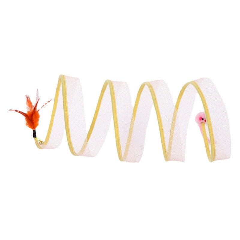 S-type Cat Tunnel Toy Foldable Channel
