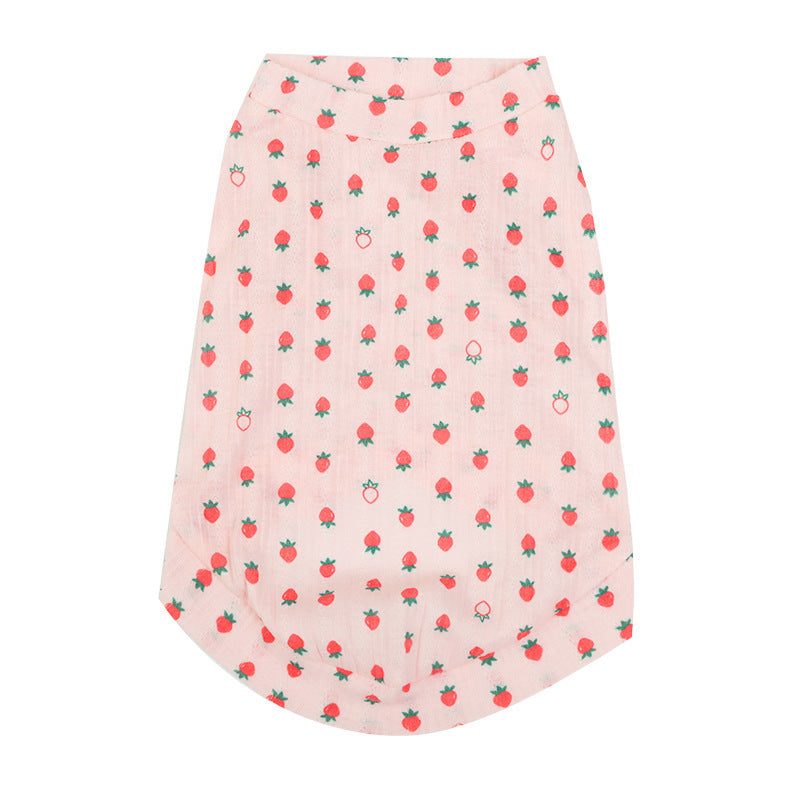 Anti-hair Loss Pet Vest For Cat Clothes