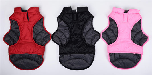 Waterproof reflective outdoor dog clothes