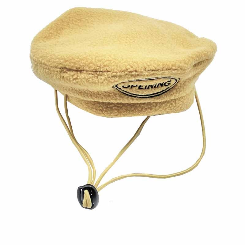 Pure Color Simple Pet Dog With Beret