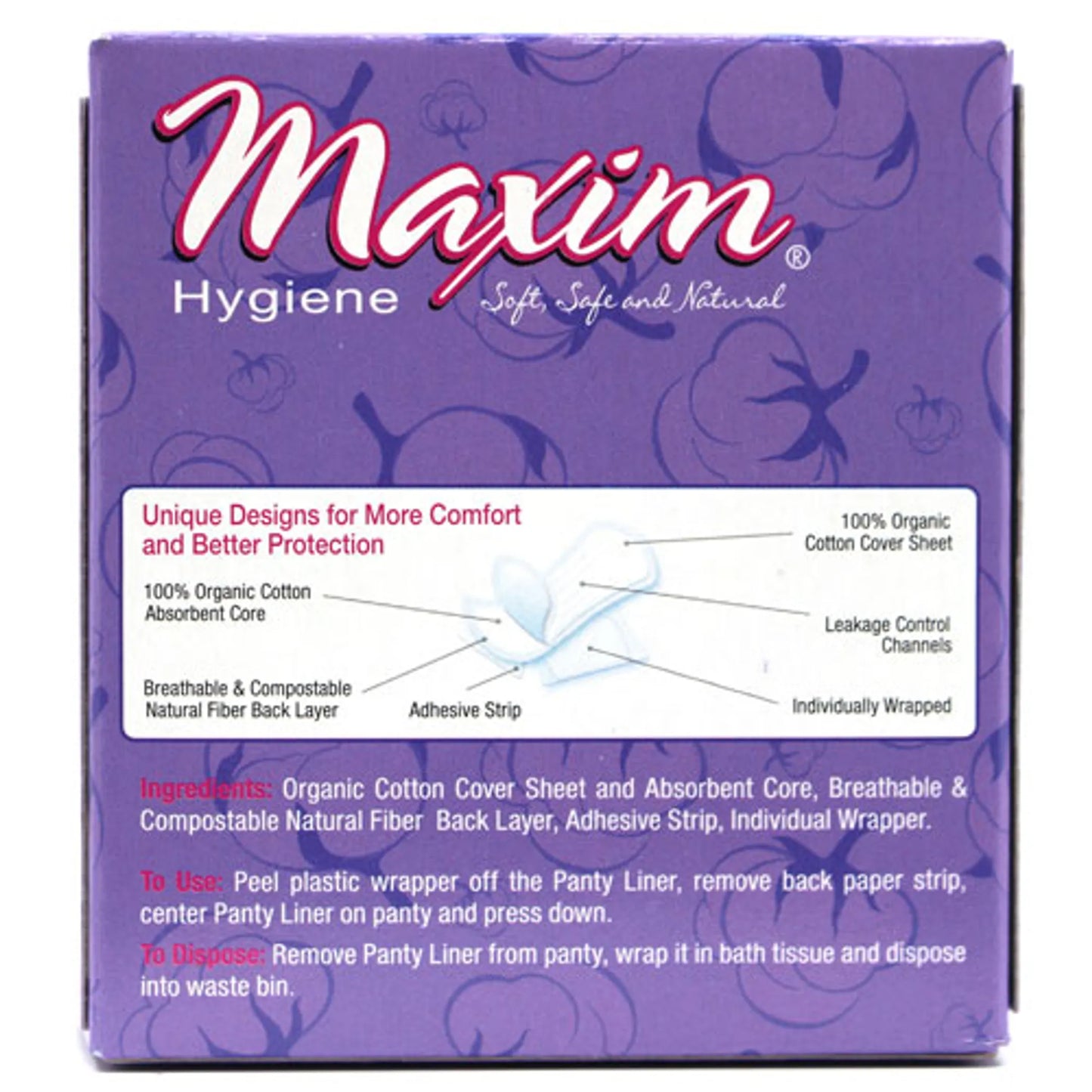 ORGANIC UT WRPD PANTILINERS