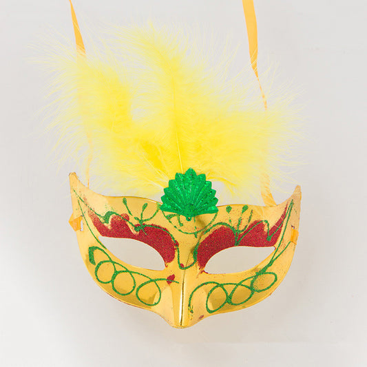 Feather glow headgear