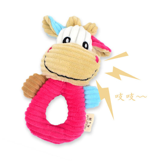 Handshake plush doll cartoon puzzle pet plush toy