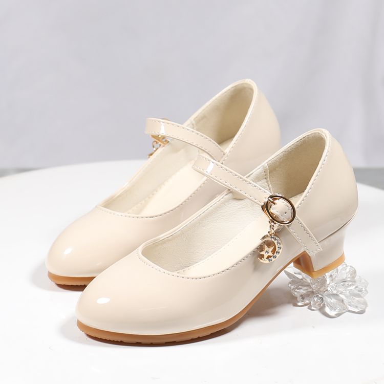 Korean Crystal Performance Children's Single-layer Shoes