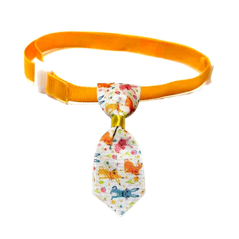 New Easter Pet Bow Tie Headwear Set