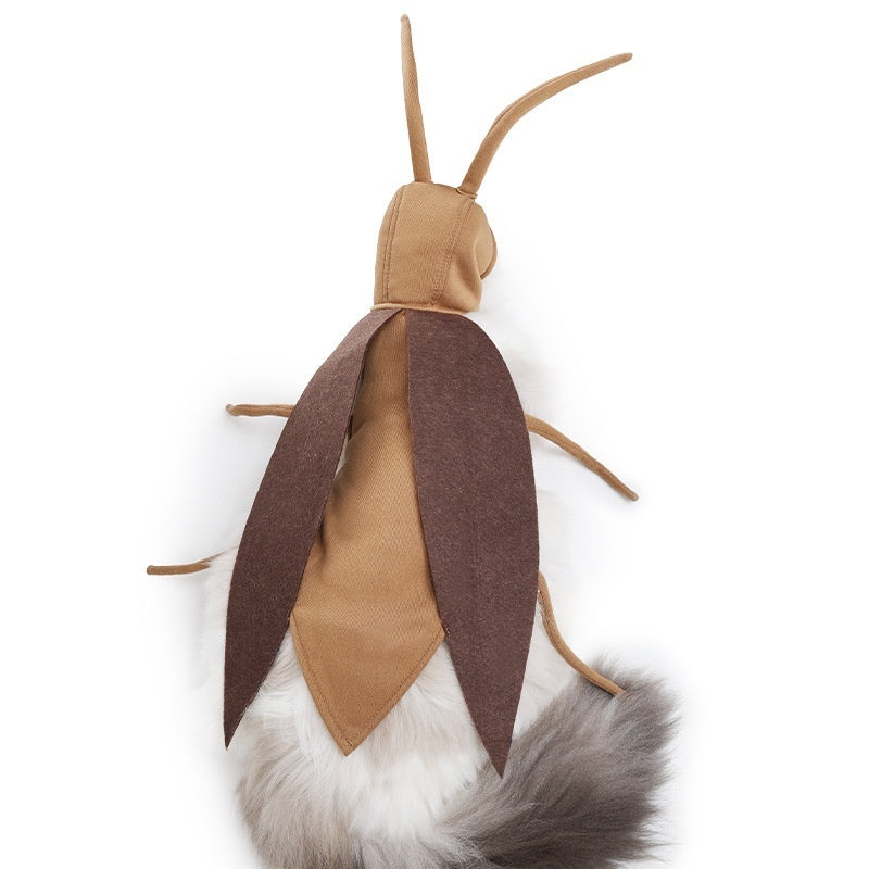 Dog Holiday Clothing Cute Cat Cockroach Pet Costume