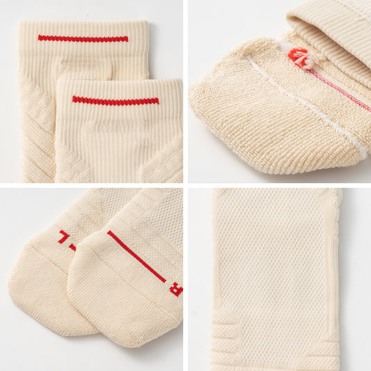 Men's Mid-tube Sports Combat Non-slip Breathable Thickening Protection Towel Socks