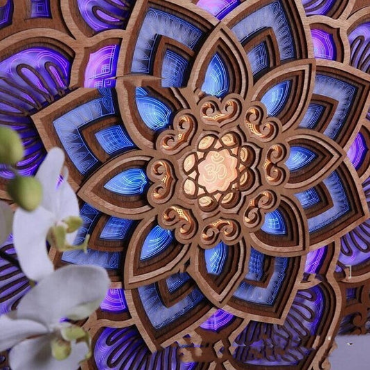 Yoga Room Creative Datura Atmosphere Night Light