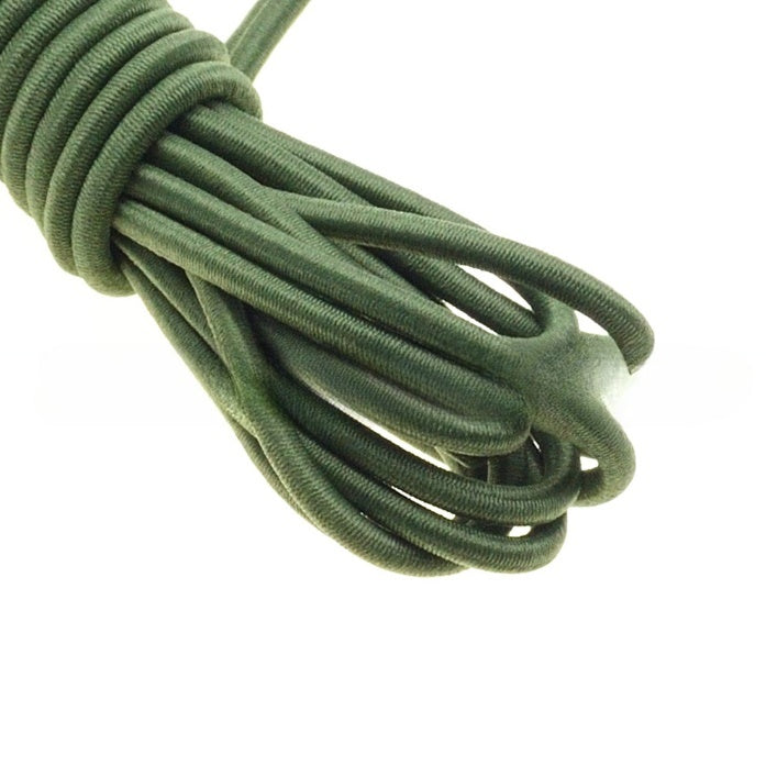 Round Elastic String Cuff Hem Drawstring