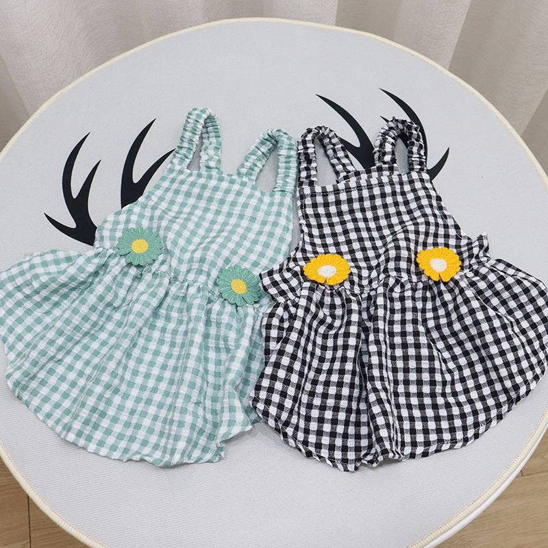 French Bucket Skirt, Tutu Skirt, Spring And Summer Thin Suspenders
