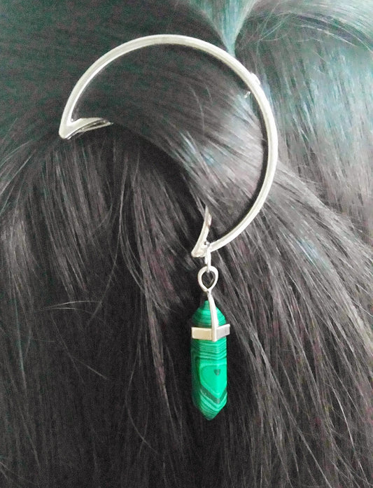 Moon hexagonal hairpin