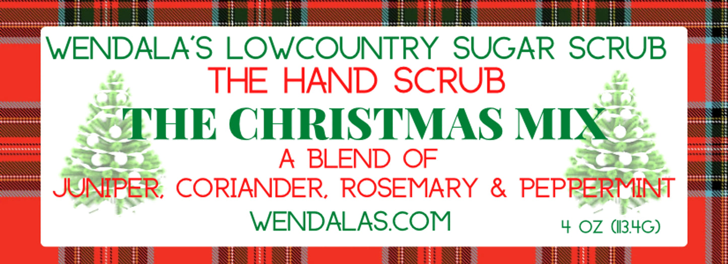 THE CHRISTMAS MIX- Sugar Hand Scrub