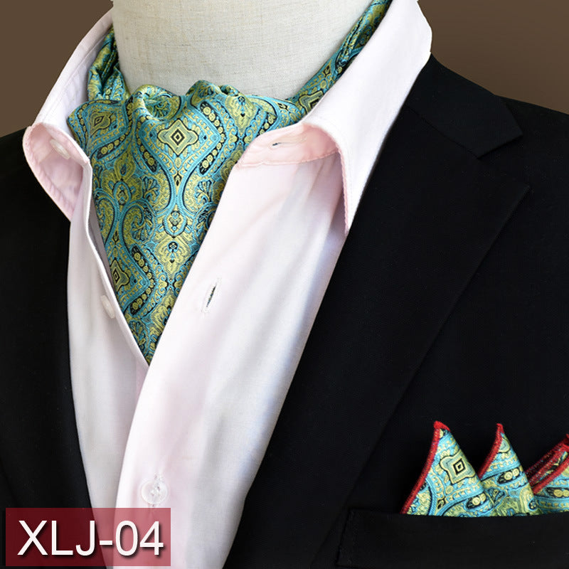 Men's scarf English suit shirt collar scarf