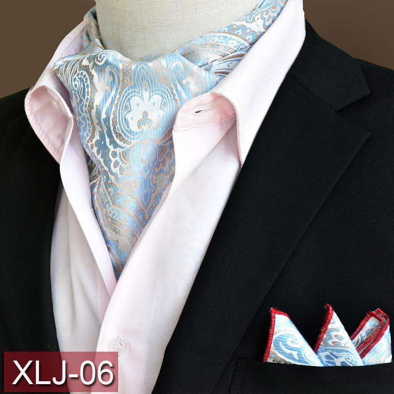 Men's scarf English suit shirt collar scarf
